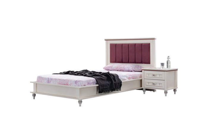 Hanah Home Somier Individual Ezgi Crema Claro Hanah Home Somier Individual Ezgi Crema Claro